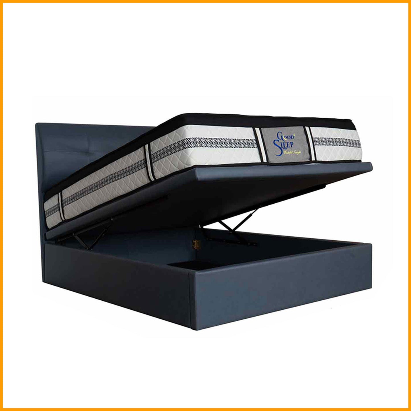 Storage Bed with Headboard | 109