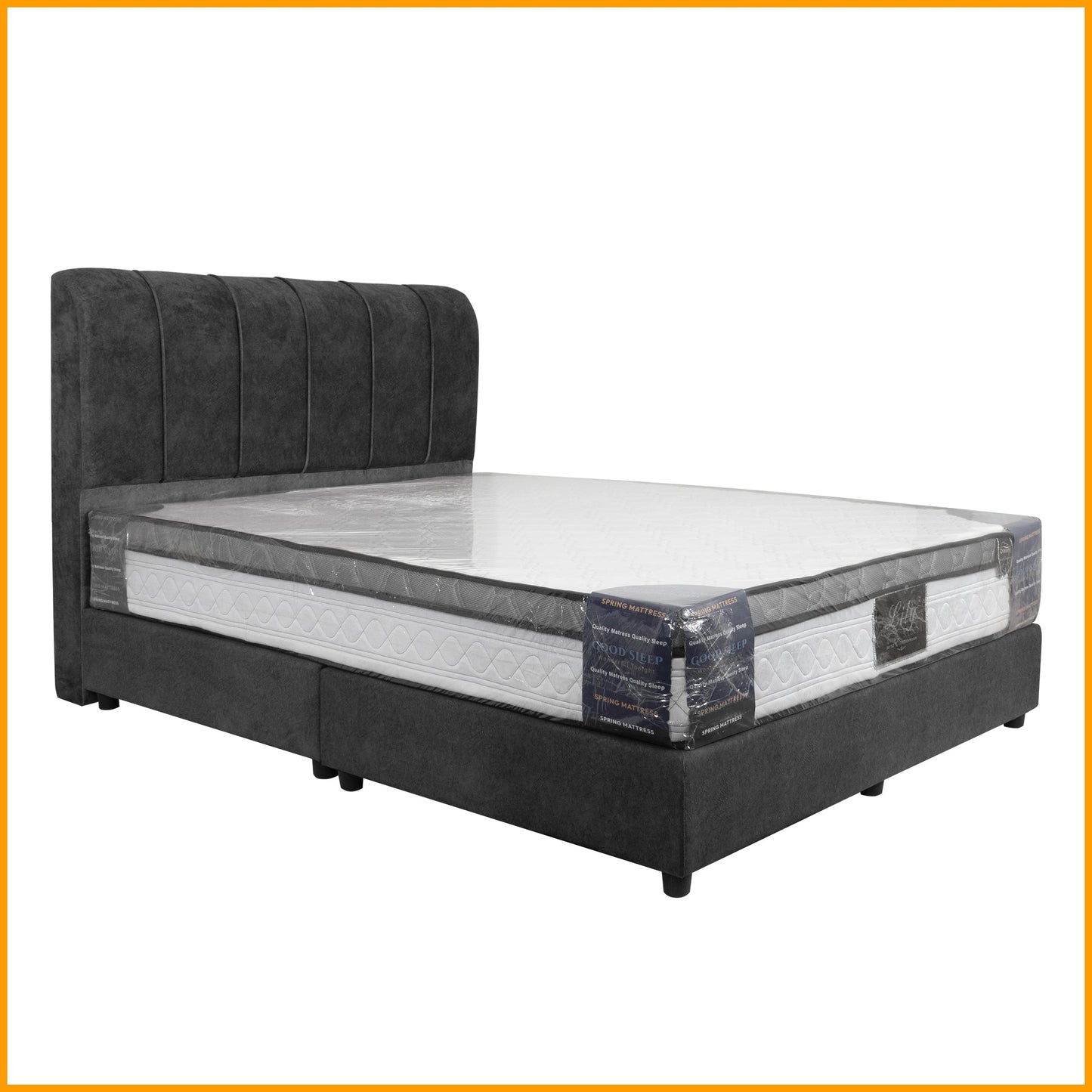 Divan Bedframe with Spring Mattress