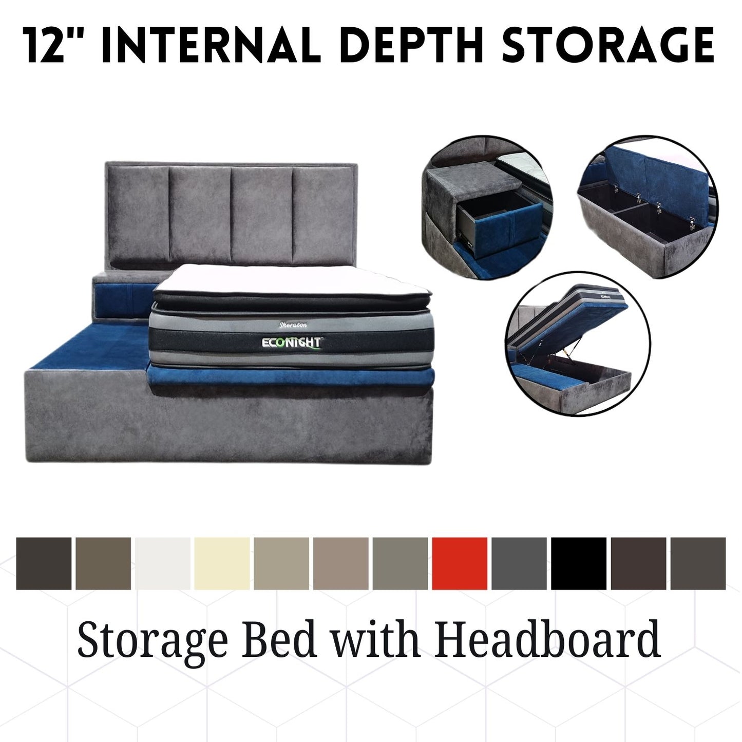 Storage Bed with Side Platform #2