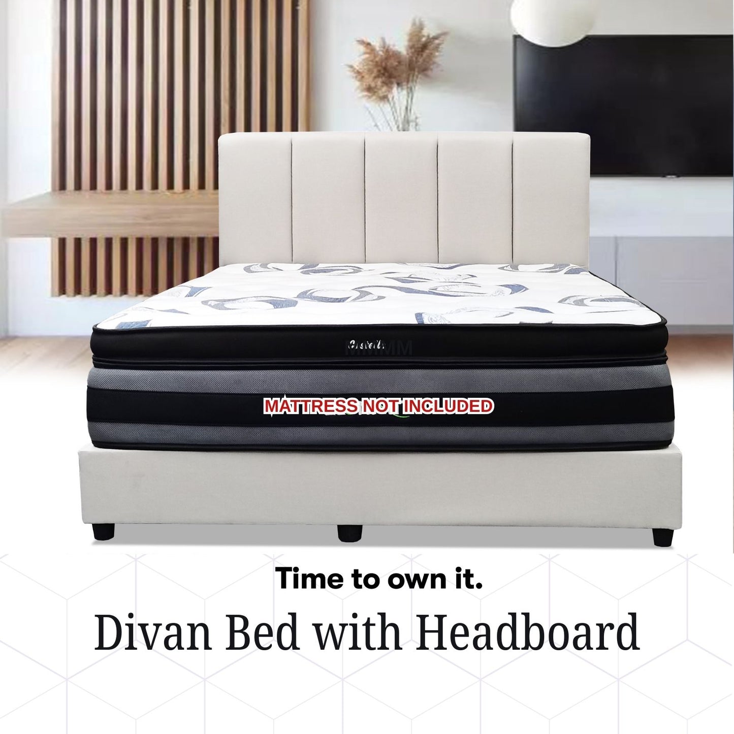 Divan Bed with Headboard #1