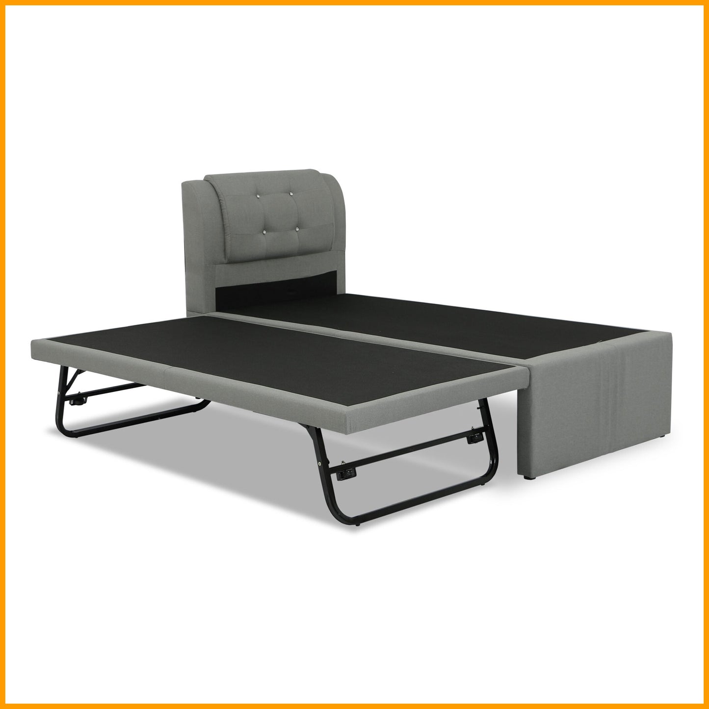 2 in 1 Pullout Bedframe with Lift Up
