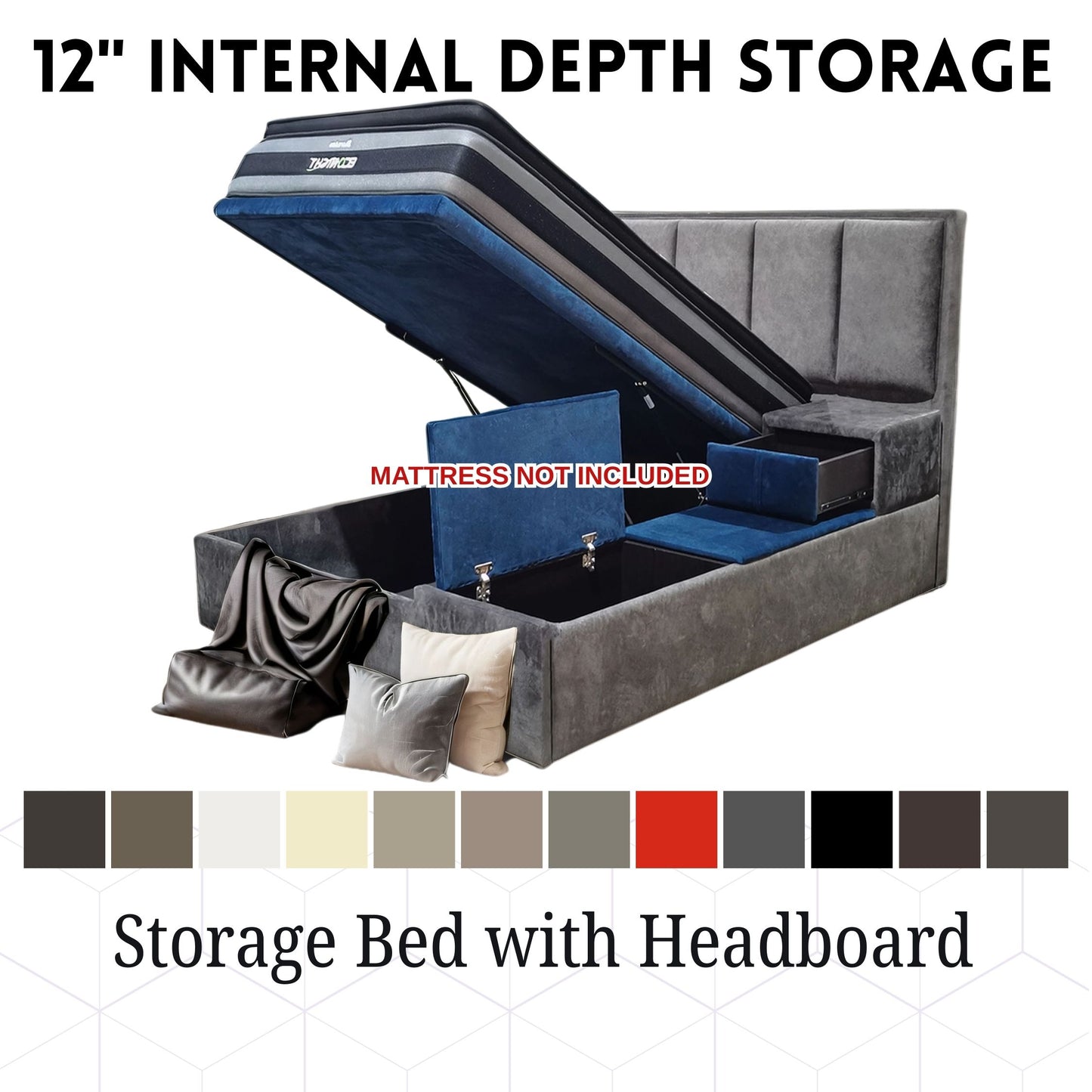 Storage Bed with Side Platform #2