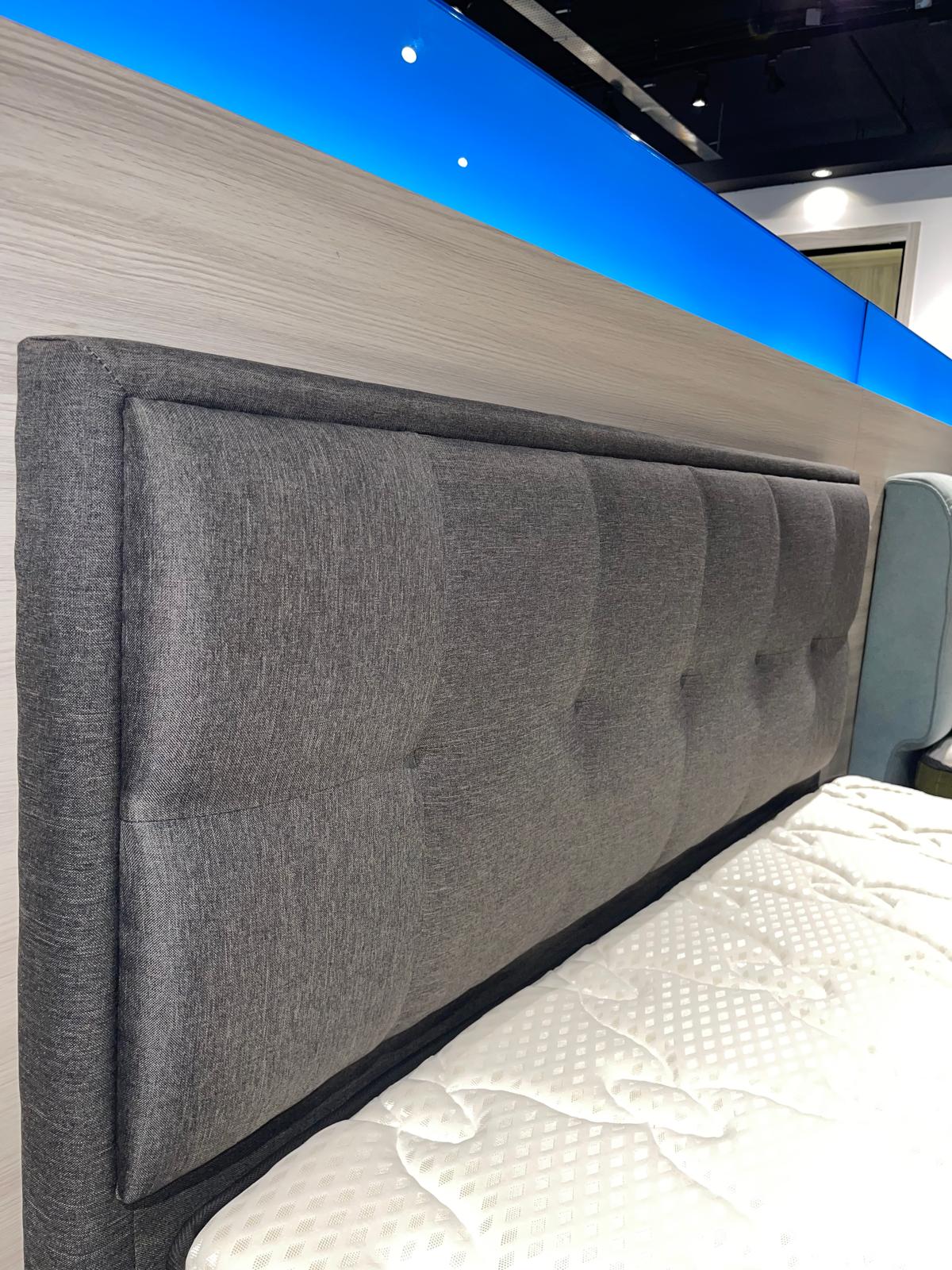 16" Storage Bed Fabric/Velvet - Available in Single/Super Single/Queen/King