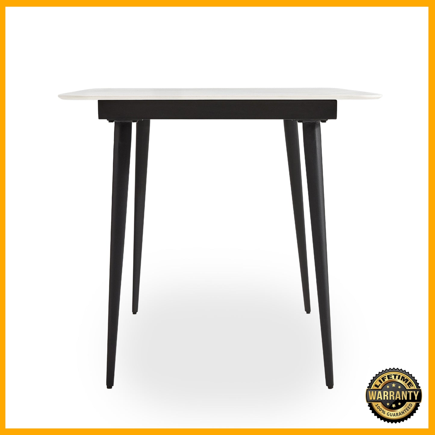 Dining Table Set with 4 Chair (sintered stone Top) | PL M8305 T9003