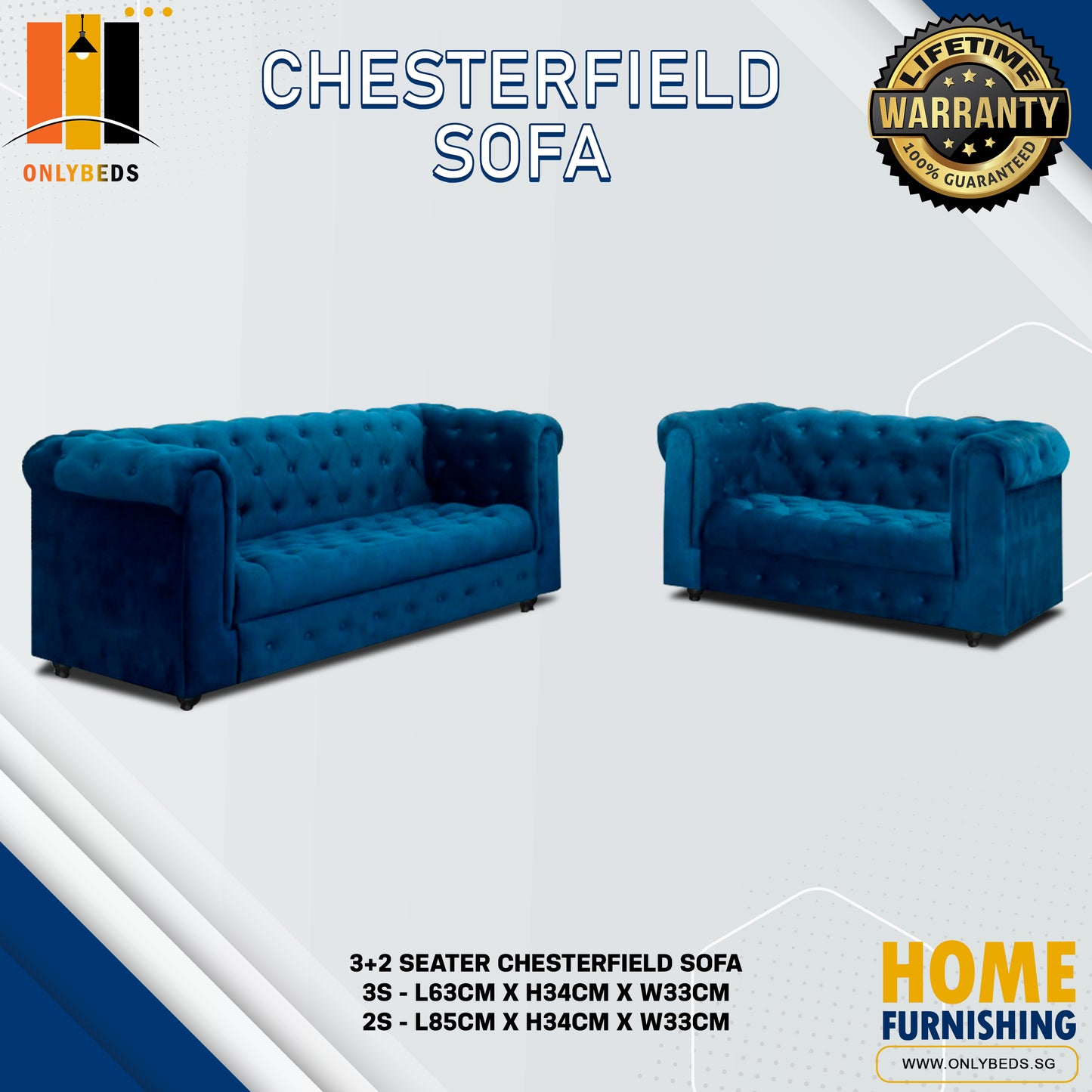 Sofa l Chesterfield | SF-1380