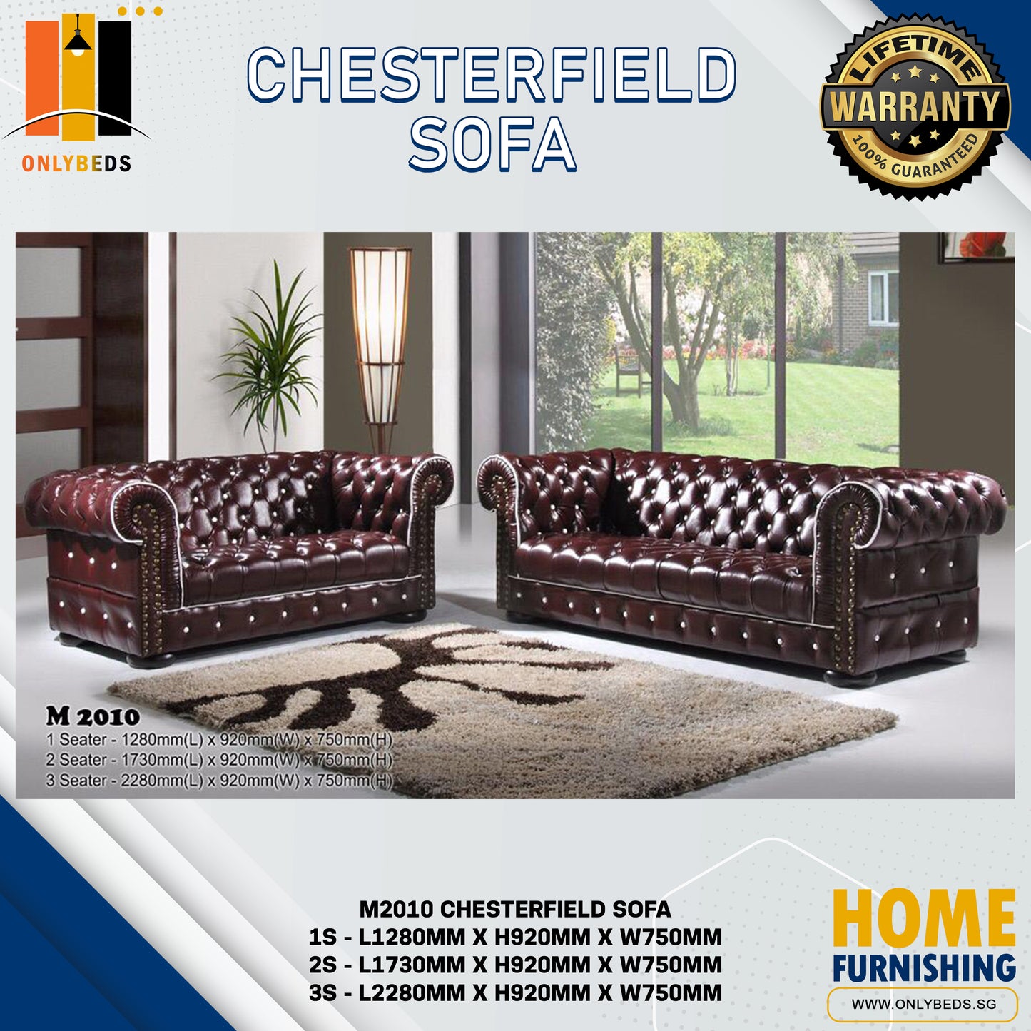 Sofa l Chesterfield l M2010