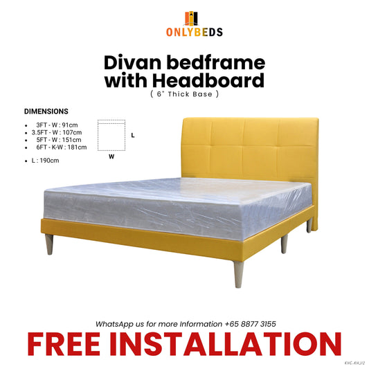 Divan Bedframe with Headboard | 18