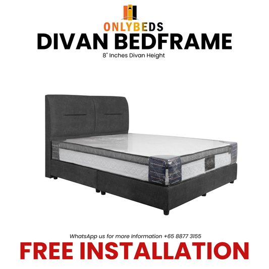 Divan Bedframe with Headboard | Artemis 88