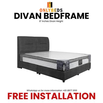 Divan Bedframe with Spring Mattress