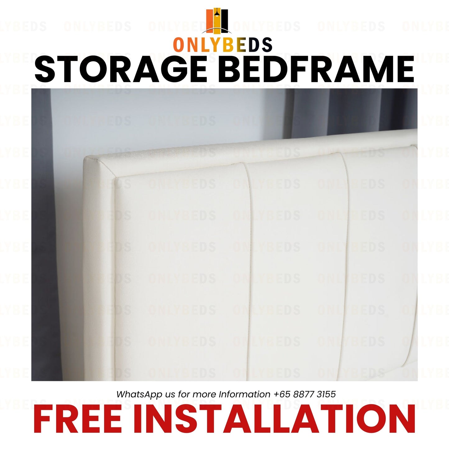 Storage Bedframe with Headboard | 12