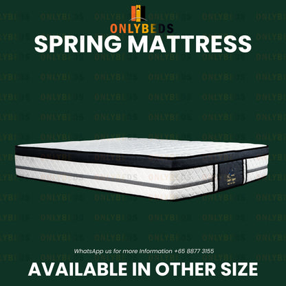 Storage Bedframe with 10" Spring Mattress | 44