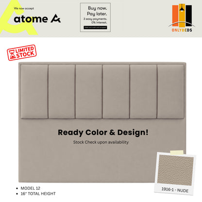 READY STOCK-Storage Bed Single [FREE INSTALLATION & DELIVERY]-1916-NUDE