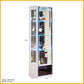 Glass Cabinet - | 6802DP White