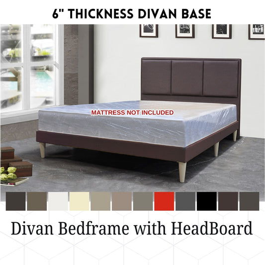 Divan Bedframe with Headboard | 08