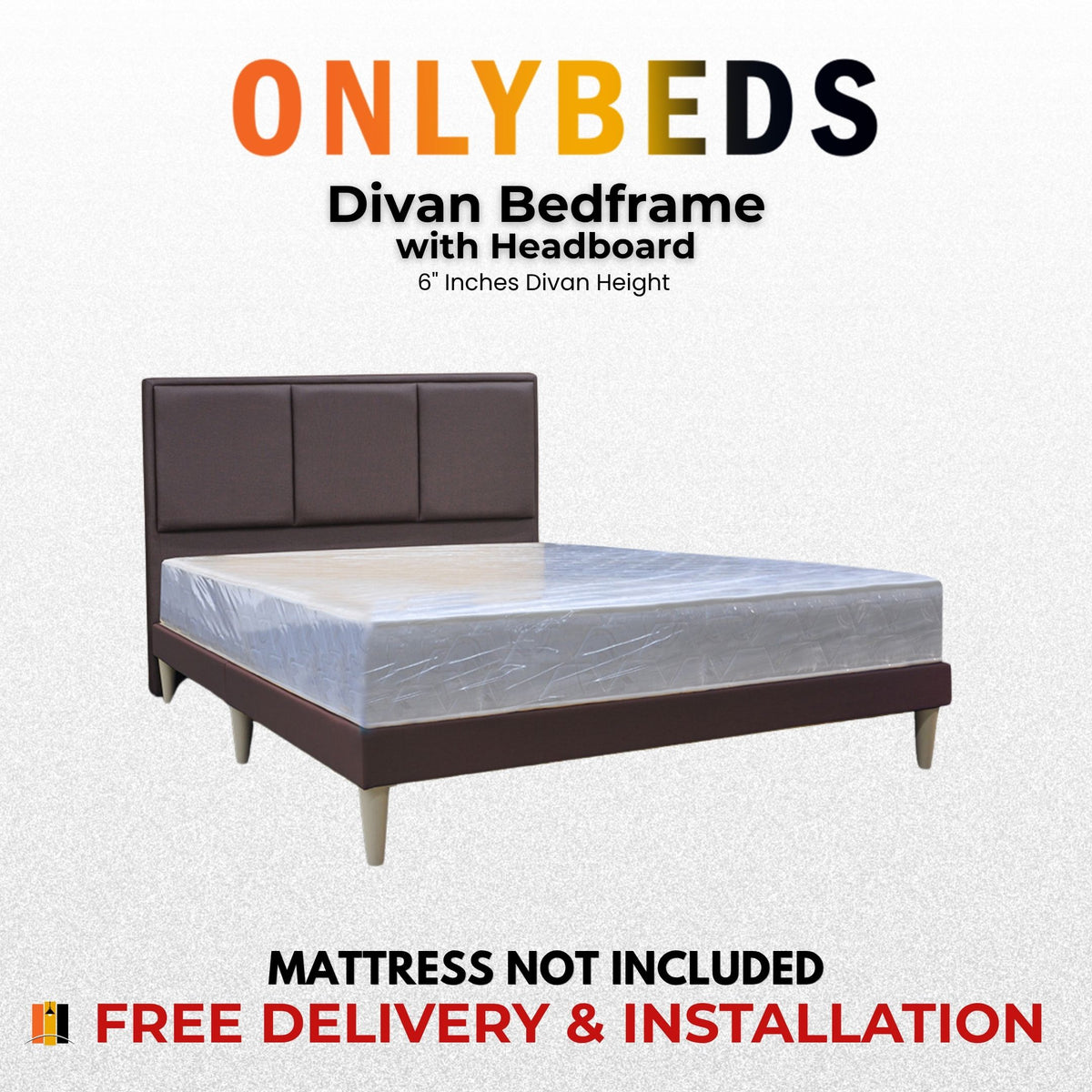 Divan Bedframe with Headboard | 08