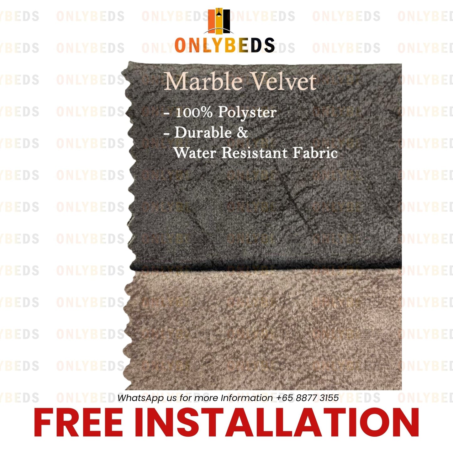 Storage Bedframe with Foam Mattress #66