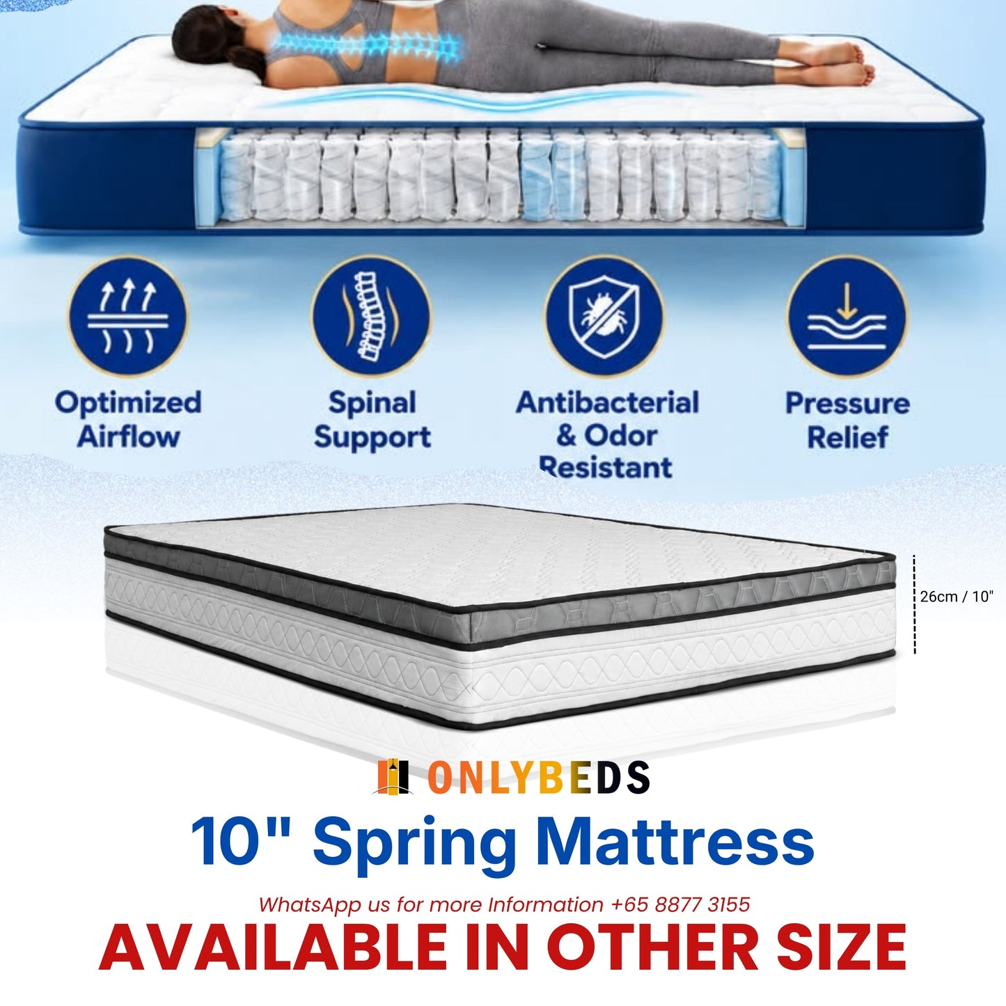 Spring Mattress l LILY