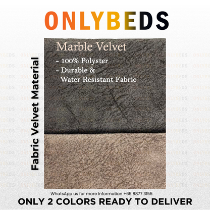 Divan Bed 14inc VELVET - [Single/Ssingle/Queen/King] - 44