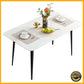 Dining Table Set with 4 Chair (sintered stone Top) | PL M8305 T9003