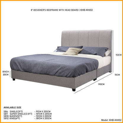 Storage Bedframe With Foam Mattress l KHJ02