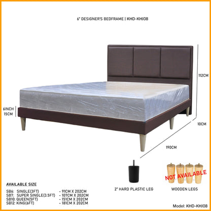 Divan Bedframe with Headboard only | KHJ08