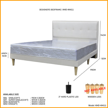 Storage Bedframe with Headboard only l KHJ11 l Cat A