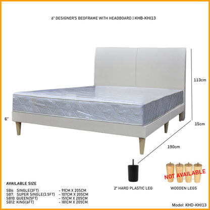 Divan Bedframe with Headboard l KHJ13