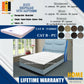 Divan Bedframe With Euro Top Foam Mattress l NH10 l Cat B