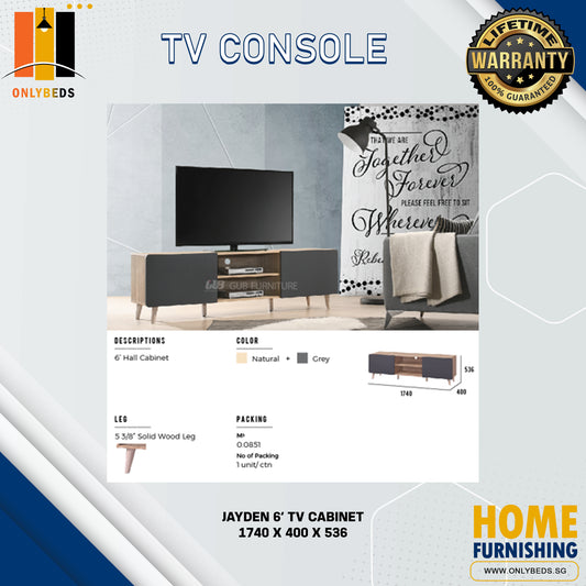 TV Console | Jayden 6"