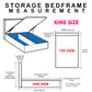 Storage Bedframe with Headboard only l KHJ03