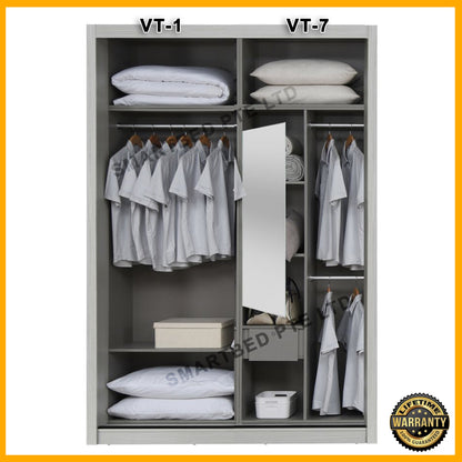 ONLYBEDS | Wardrobe 5ft x 8ft | VT-D4