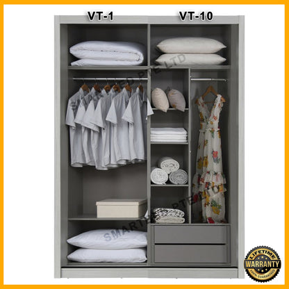 ONLYBEDS | Wardrobe 5ft x 8ft | VT-D4