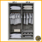 ONLYBEDS | Wardrobe 5ft x 8ft | VT-D5