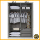 ONLYBEDS | Wardrobe 5ft x 8ft | VT-D1